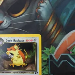 Dark Raticate 51/82 Pokemon Team Rocket Played Single Card WOTC Unlimited - Image 4