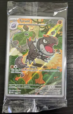 Pokemon TCG Tyrant 070 Black Star Promo Perfect Order Sealed New - Image 1