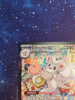 Pokemon TCG Chaos Rising Cinccino ex Special Illustration Rare 119/086 NM - Image 2