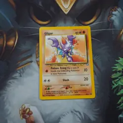 Gligar 59/111 Common Pokemon Neo Genesis Played Single Card TCG WOTC 2000 - Image 1