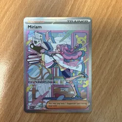 Pokemon TCG Miriam 251/198 SV01 Scarlet & Violet Full Art Holo Trainer - Image 1