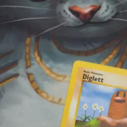 Diglett Shadowless 47/102 Pokemon Base Set Played Single Card WOTC 1999 TCG - Image 5