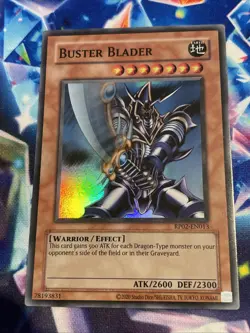 Yu-Gi-Oh! TCG Buster Blader RP02-EN013 Super Rare Unlimited NM/M - Image 1