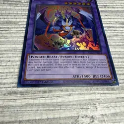 Yu-Gi-Oh! Garura, Wings of Resonant Life RA02-EN024 Ultra Rare NM-1st Ed. - Image 2