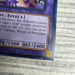 Yu-Gi-Oh! Garura, Wings of Resonant Life RA02-EN024 Ultra Rare NM-1st Ed. - Image 4