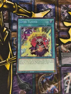 Over Tuning 1st Edition Secret Rare BLGG-EN034 Yu-Gi-Oh! - Image 1