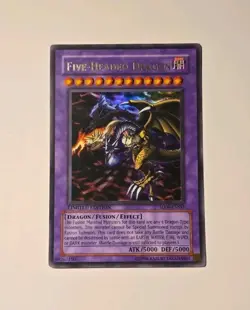 Yugioh Five-headed Dragon SD09-ENSS1 Ultra Rare LP - Image 1
