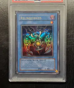 YUGIOH! PSA 7 NM North American English Relinquished SDP-001 1st Edition SDP - Image 3