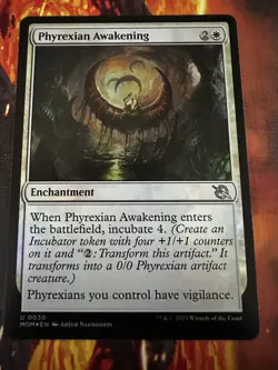 Phyrexian Awakening Foil (030) March of the Machine MOM MTG Magic - Image 2