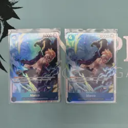 X2 PRB02-008 Marco English Super Rare One Piece Cards - Image 1