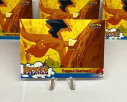 TRAPPED CHARIZARD #51 - NON-HOLO - Topps - POKEMON CARD - Image 1