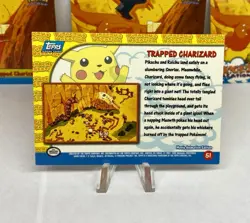 TRAPPED CHARIZARD #51 - NON-HOLO - Topps - POKEMON CARD - Image 2