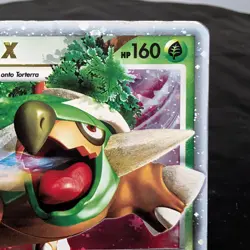 Pokemon TCG Torterra LV.X DP09 Holo DP Black Star Promo Rare Card MP 🐢 - Image 4