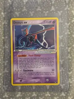 Deoxys ex - 17/17 - Pokemon Pop Series 4 Non-Holo Card NM/LP - Image 1