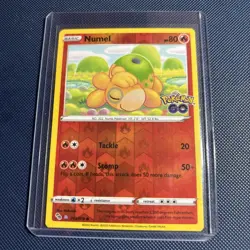 Numel Peelable Ditto 013/078 Reverse Holo Pokemon GO Pokemon Card - Image 1