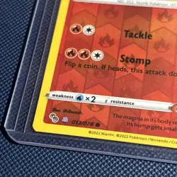 Numel Peelable Ditto 013/078 Reverse Holo Pokemon GO Pokemon Card - Image 3