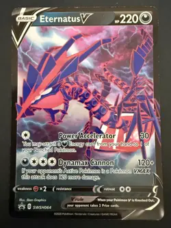 Eternatus V Full Art - SWSH: Sword & Shield Promo Cards - Pokemon TCG - LP - Image 1