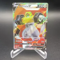 Pokemon Card Melmetal V 075/078 Ultra Rare Pokemon Go Near Mint - Image 1