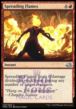 Spreading Flames 2x FOIL EMN MTG Eldritch Moon Uncommon MINT red - Image 1