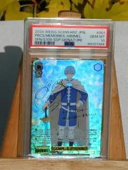 PSA 10 9 Sequential Singned Weiss Schwarz Frieren Himmel Fern Card Set of 8 - Image 3