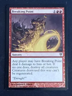 1x Breaking Point (67) Duel Decks: Sorin vs. Tibalt LP MTG Magic the Gathering - Image 1