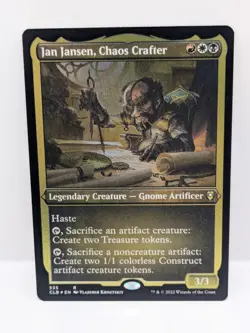 Jan Jansen, Chaos Crafter - Battle for Baldur's Gate -Etched Foil -Rare -CLB 535 - Image 1