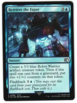 Retrieve the Esper Foil 68 C FINAL FANTASY MTG - Image 1