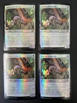 MTG- Basking Broodscale x4 - MH3 - All FOIL - Image 1