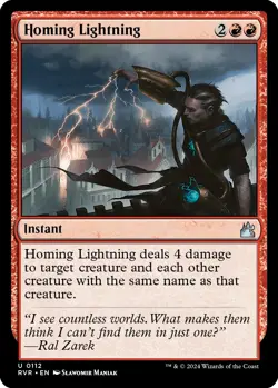 Foil - Homing Lightning - 112 - NM - EN - Image 1