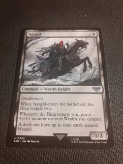 Nazgul / Nazgul - 334 - LOTR - NM - Magic The Gathering - MTG - Image 1