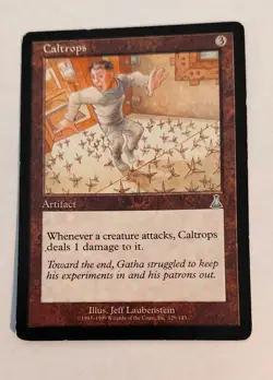 MTG 1 x Caltrops - Urza's Destiny - - MTG - Image 1