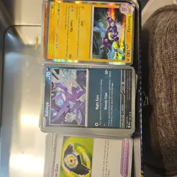 Pokemon TCG Holo Mixed Card Lot Jumbo Mega Emboar EX snorlax coin and pin - Image 3