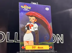 1999 Topps Pokemon Series 1 TV9 Jesse Holo Foil Card - Image 4