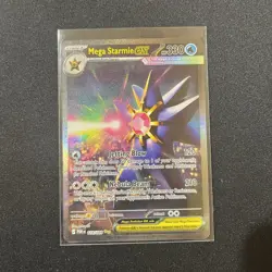 Mega Starmie EX SIR 118/088 ME: Perfect Order Pokemon TCG - Image 1