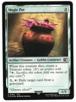 Magic Pot Foil 263 C FINAL FANTASY MTG - Image 1