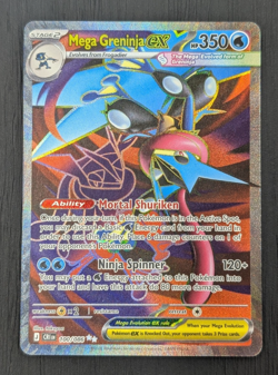 Pokemon TCG-Mega Greninja ex 100/086 Full Art Ultra Rare Chaos Rising (Mint) - Image 1