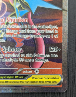 Pokemon TCG-Mega Greninja ex 100/086 Full Art Ultra Rare Chaos Rising (Mint) - Image 4