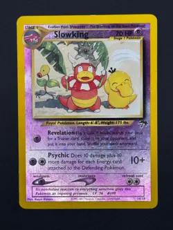 Pokemon TCG: Slowking - 14/18 Southern Islands Reverse Holo - LP with SWIRL 🌀 - Image 1