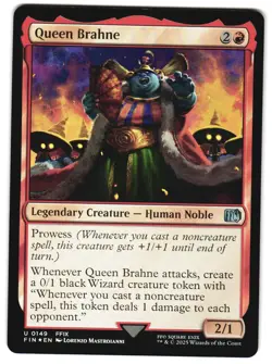 Queen Brahne Foil 149 U FINAL FANTASY MTG - Image 1