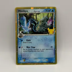 Mimikyu Delta Species Pokemon TCG SWSH Promo Holo SWSH136 EN Basic 70 HP - Image 1
