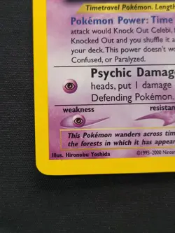 Pokemon TCG Celebi Neo Revelation 3/64 Holo Rare - Image 2