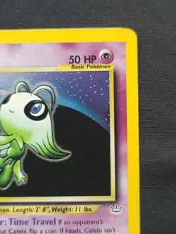 Pokemon TCG Celebi Neo Revelation 3/64 Holo Rare - Image 5