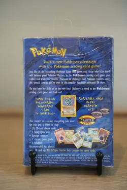 1999 Pokemon Base Set 2 Player Starter Theme Deck WOTC Machamp Vintage - Image 2