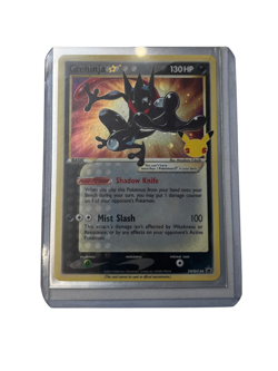 Pokemon Greninja Gold Star SWSH144 Celebrations Promo Holo 25th Anniversary NM - Image 2