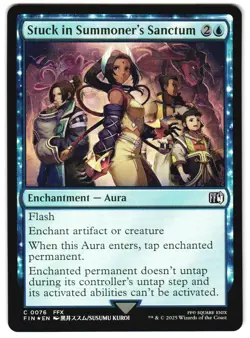 Stuck in Summoner's Sanctum Foil 76 C FINAL FANTASY MTG - Image 1
