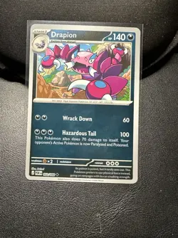 Pokemon Perfect Order Drapion 052/088 Reverse Holo NM - Image 1
