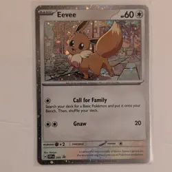 The Pokemon Company Eevee SVP200 SV: Scarlet & Violet Promo Cosmos Holo EN 2025 - Image 1