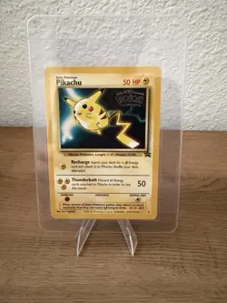 FULL SET POKEMON FIRST MOVIE BLACK STAR PROMO WOTC 1999 Pikachu - UNSEALED - Image 4