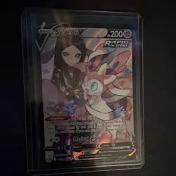 Sylveon V TG14/TG30 Brilliant Stars Trainer Gallery Holo Ultra Rare 200 HP - Image 1