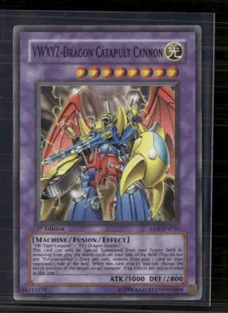 Yu-Gi-Oh! VWXYZ-Dragon Catapult Cannon Elemental Energy SR EEN-EN031 1st Edition - Image 1